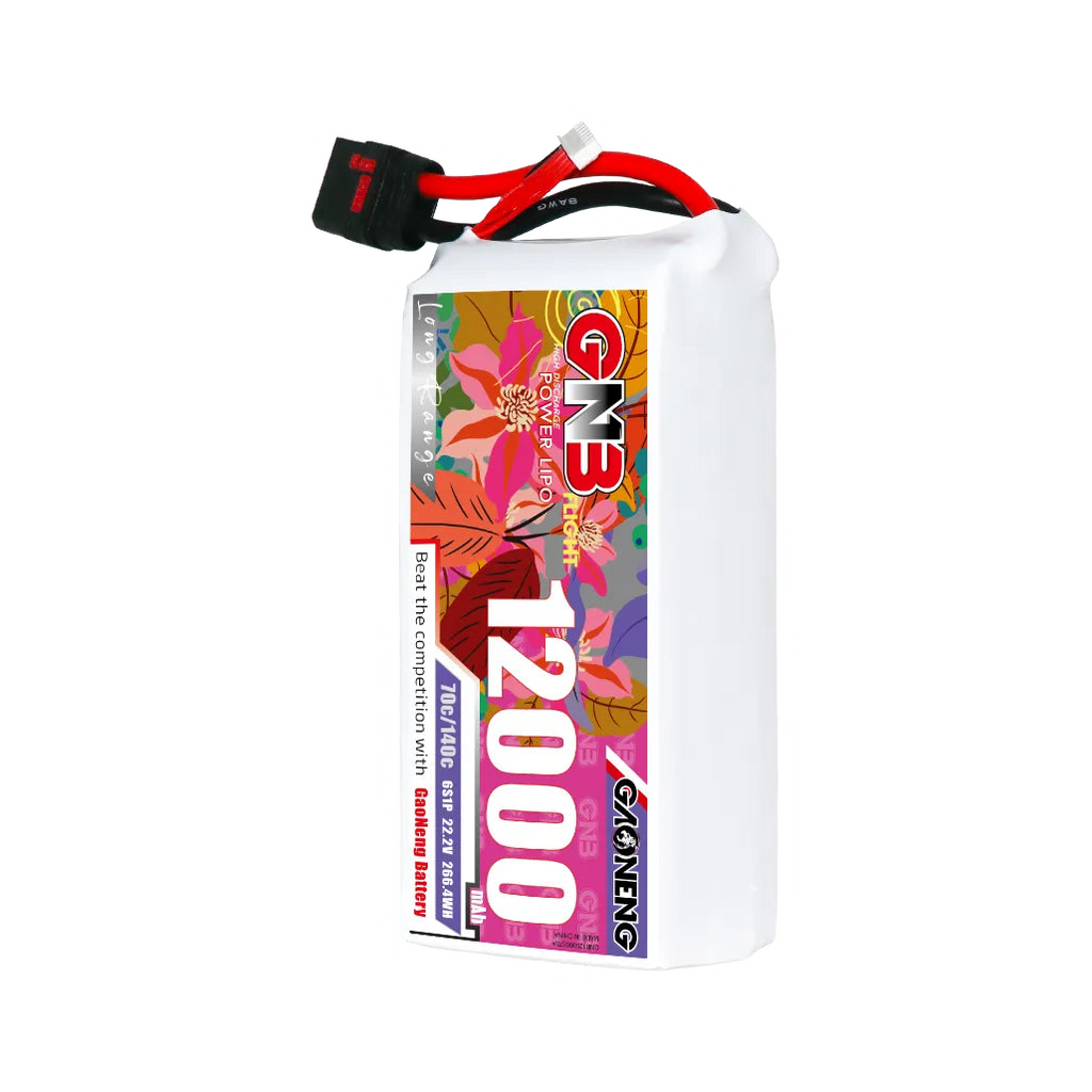 GNB 12000mAh 22.2V 6S 70C QS8 LiPo Battery [DG]