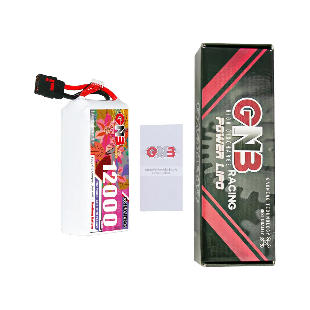 GNB 12000mAh 22.2V 6S 70C QS8 LiPo Battery [DG]