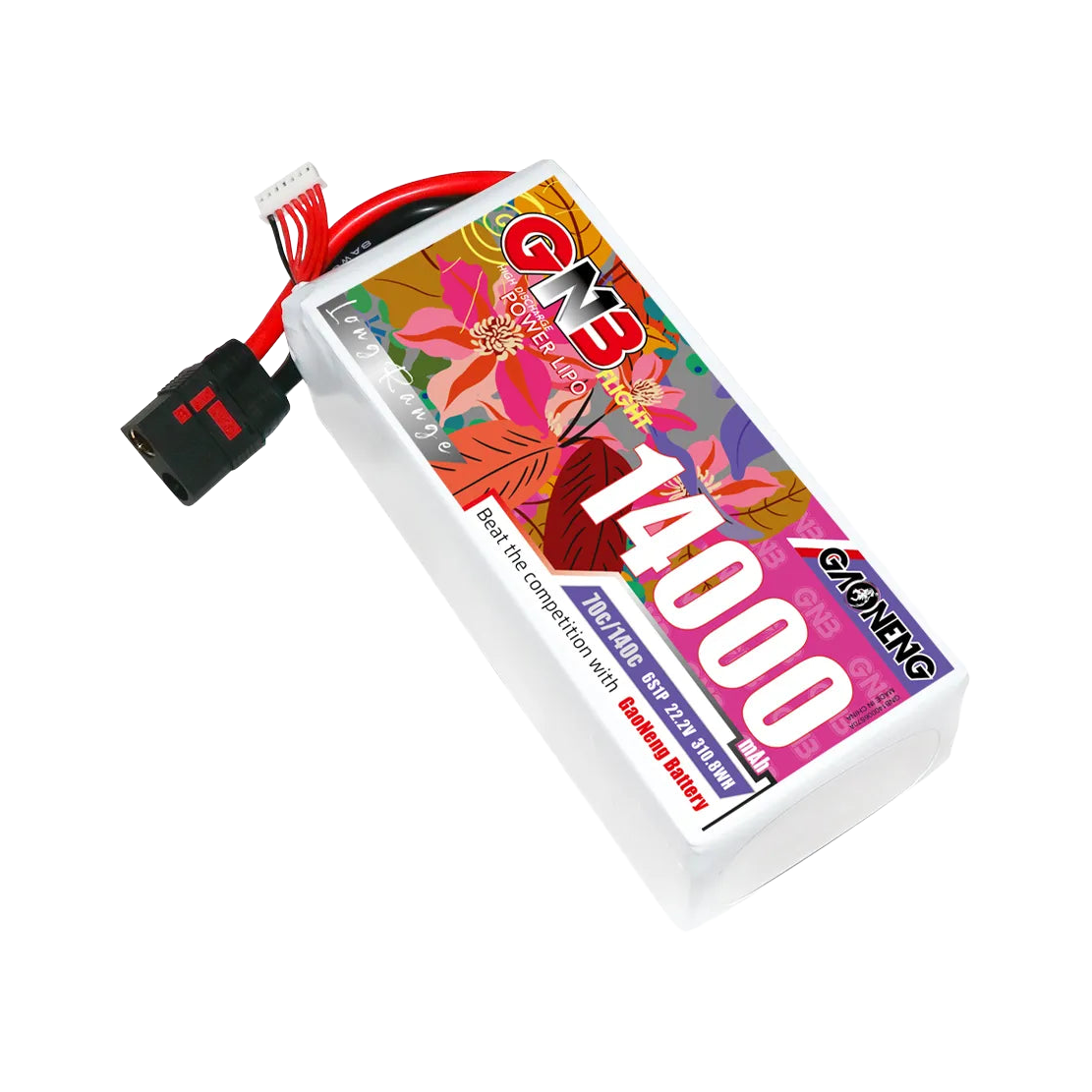 GNB 14000mAh 22.2V 6S 70C QS8 LiPo Battery [DG]