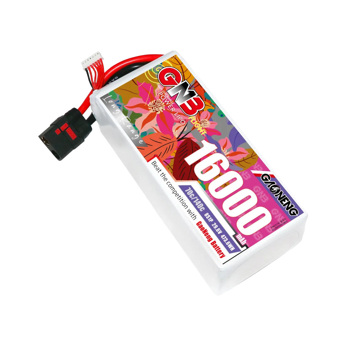 GNB 16000mAh 22.2V 6S 70C QS8 LiPo Battery [DG]