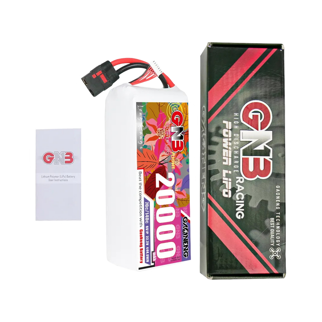 GNB 20000mAh 22.2V 6S 70C QS8 LiPo Battery [DG]