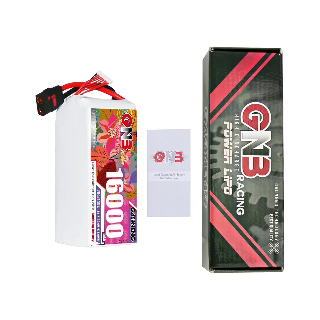 GNB 16000mAh 29.6V 8S 70C QS8 LiPo Battery [DG]