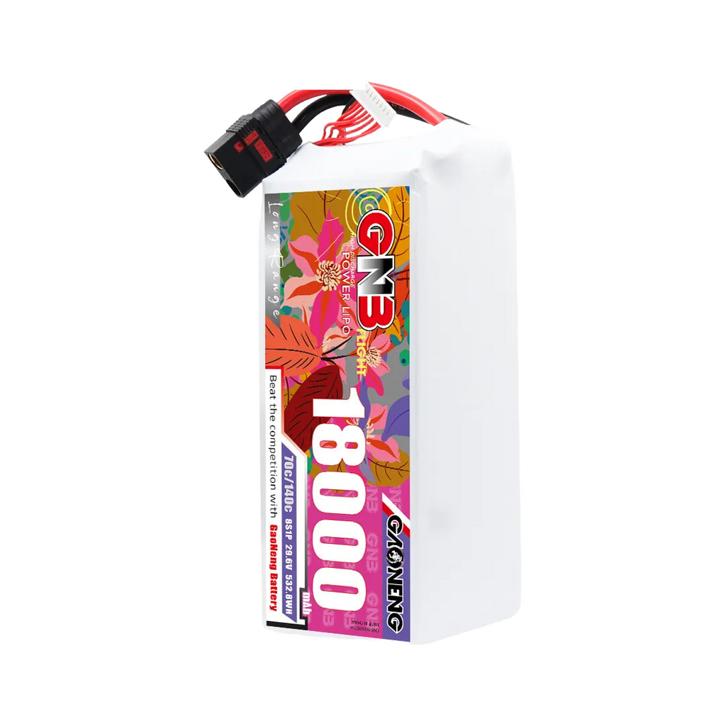 GNB 18000mAh 29.6V 8S 70C QS8 LiPo Battery [DG]
