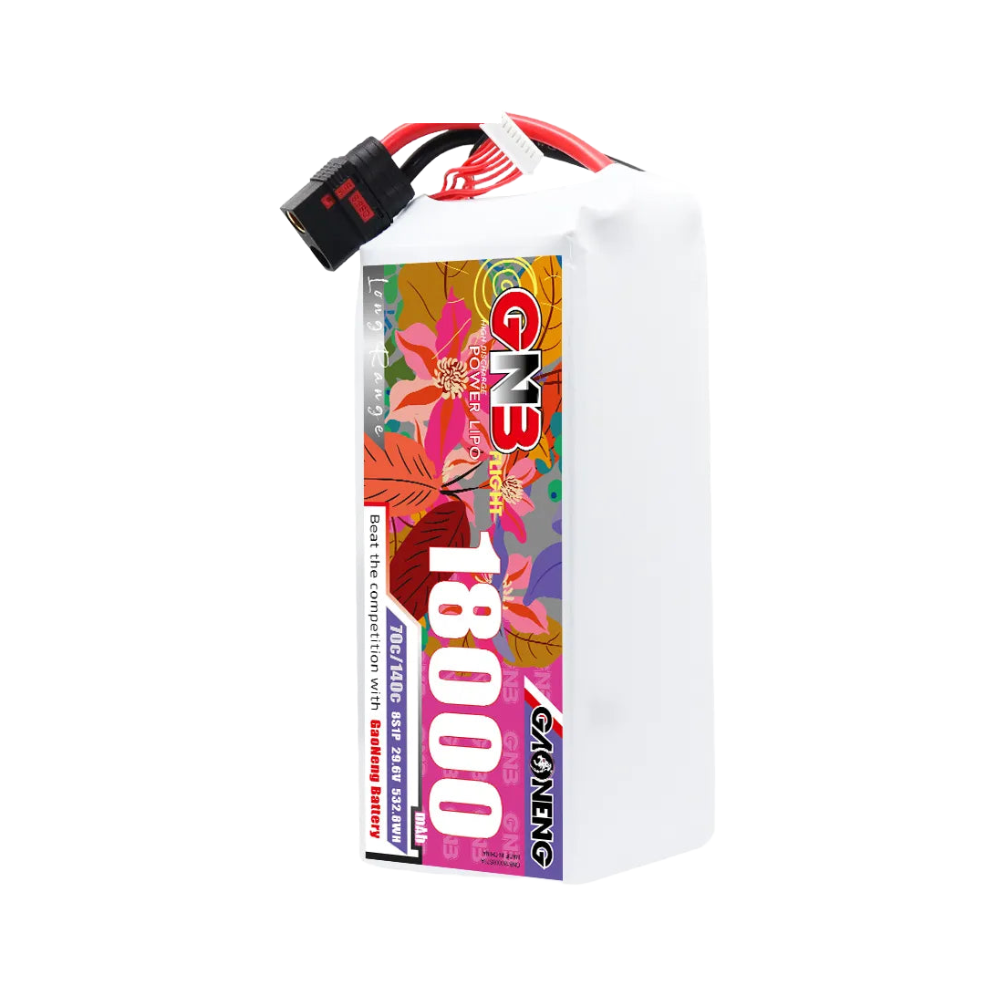 GNB 18000mAh 29.6V 8S 70C QS8 LiPo Battery [DG]
