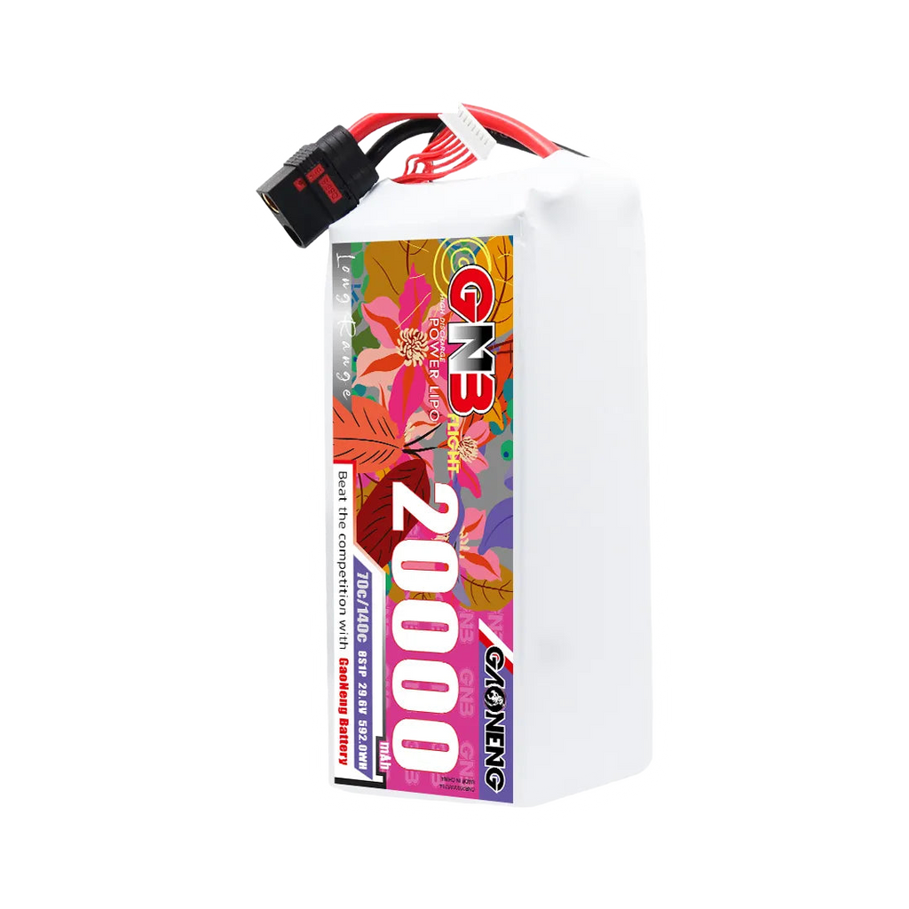 GNB 20000mAh 29.6V 8S 70C QS8 LiPo Battery [DG]