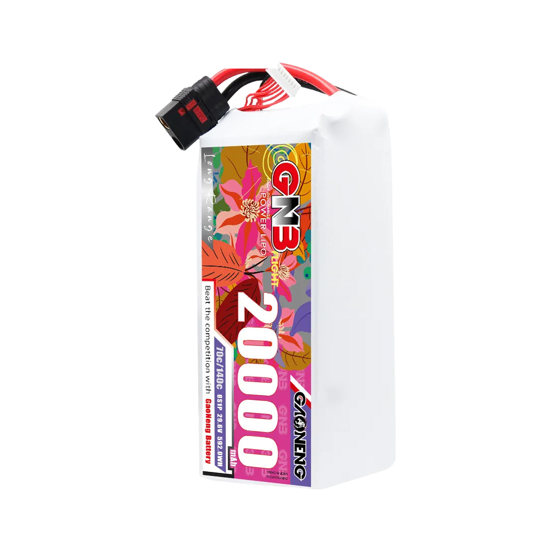 GNB 20000mAh 29.6V 8S 70C QS8 LiPo Battery [DG]