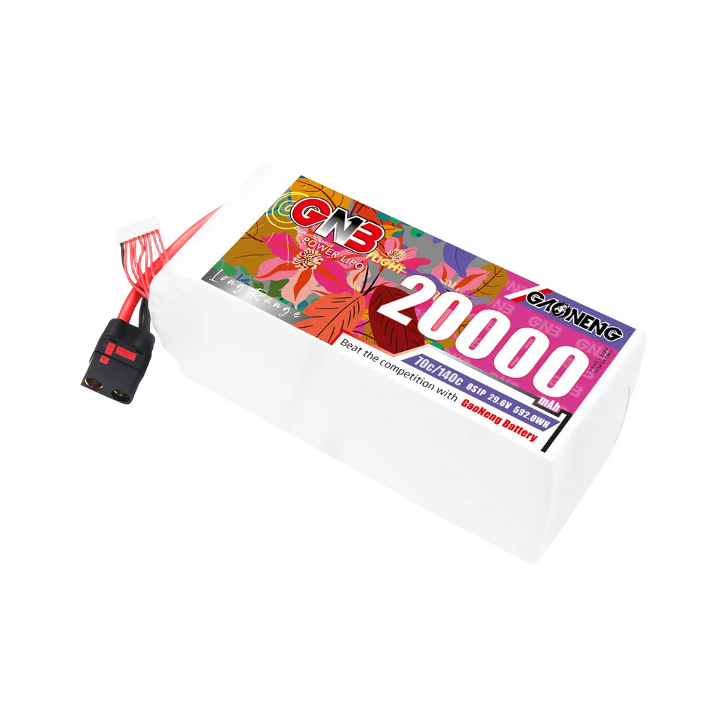 GNB 20000mAh 29.6V 8S 70C QS8 LiPo Battery [DG]
