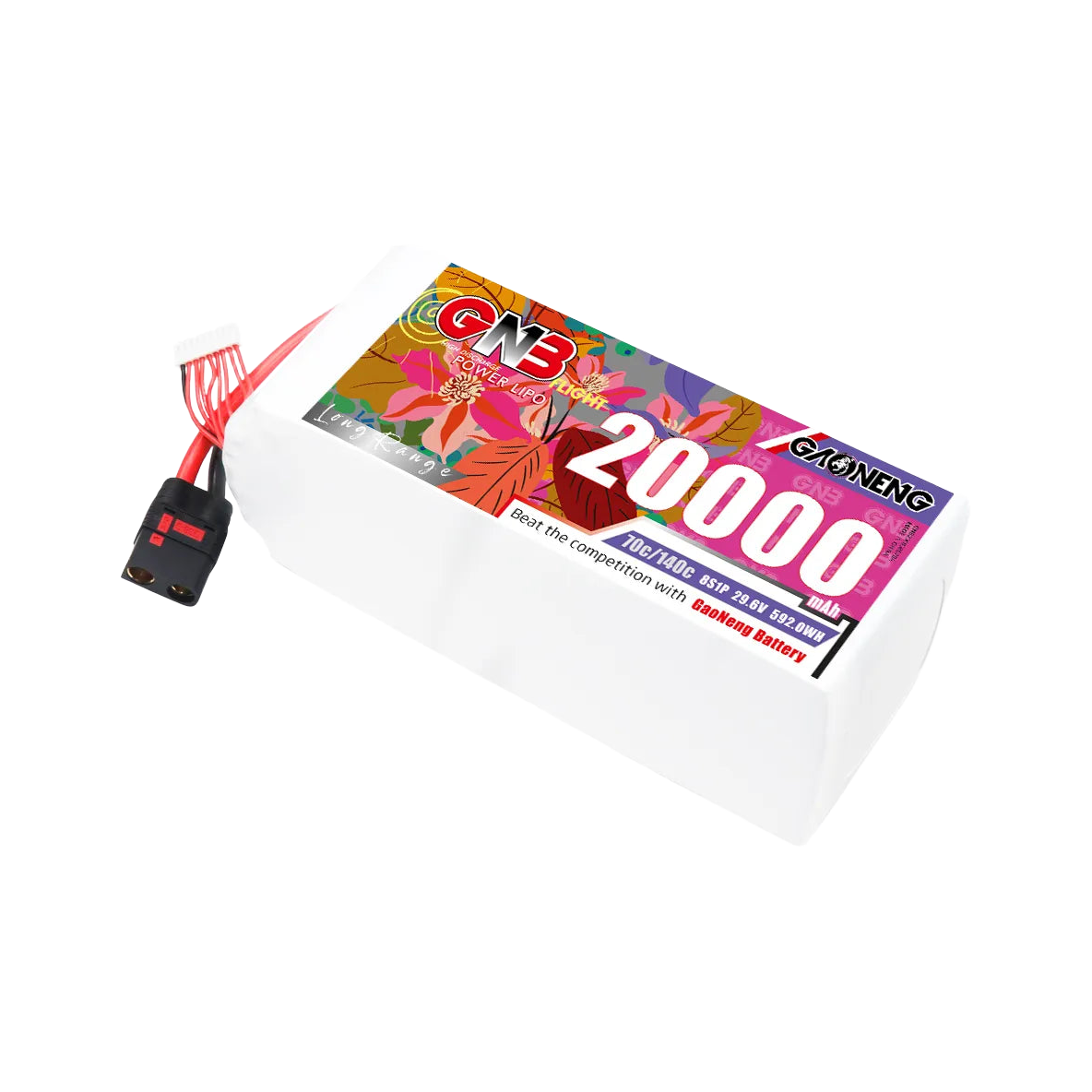 GNB 20000mAh 29.6V 8S 70C QS8 LiPo Battery [DG]