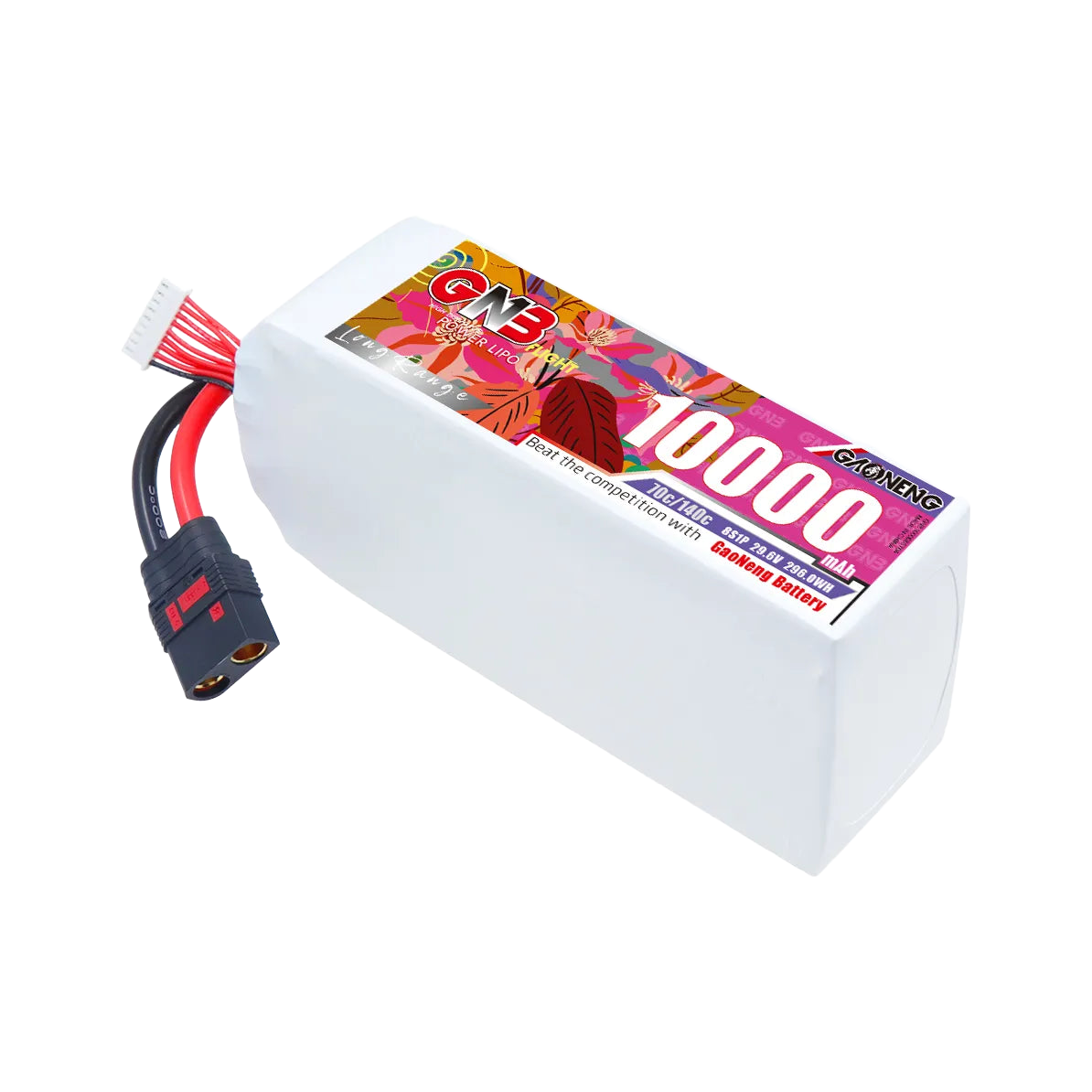 GNB 10000mAh 29.6V 8S 70C QS8 LiPo Battery [DG]