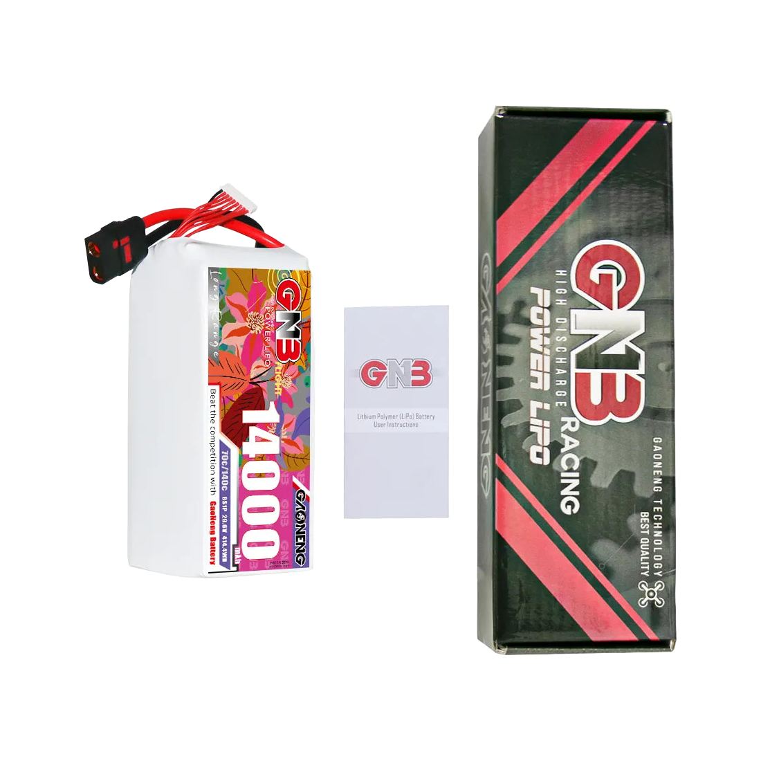 GNB 14000mAh 29.6V 8S 70C QS8 LiPo Battery [DG]