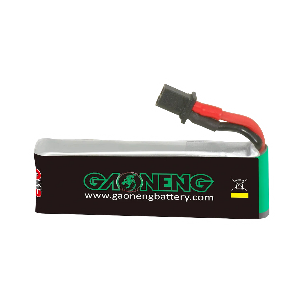 GNB 350mAh 3.8V 1S 70C A30 LiHV Battery (Cabled) (4 Pack) [DG]