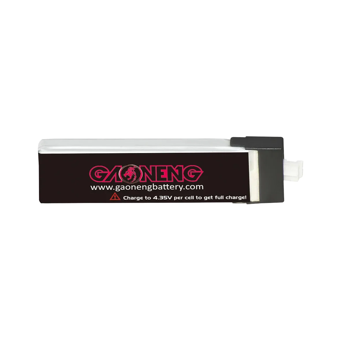 GAONENG GNB LiHV 1S 720mAh battery - transparent dark mode image 2