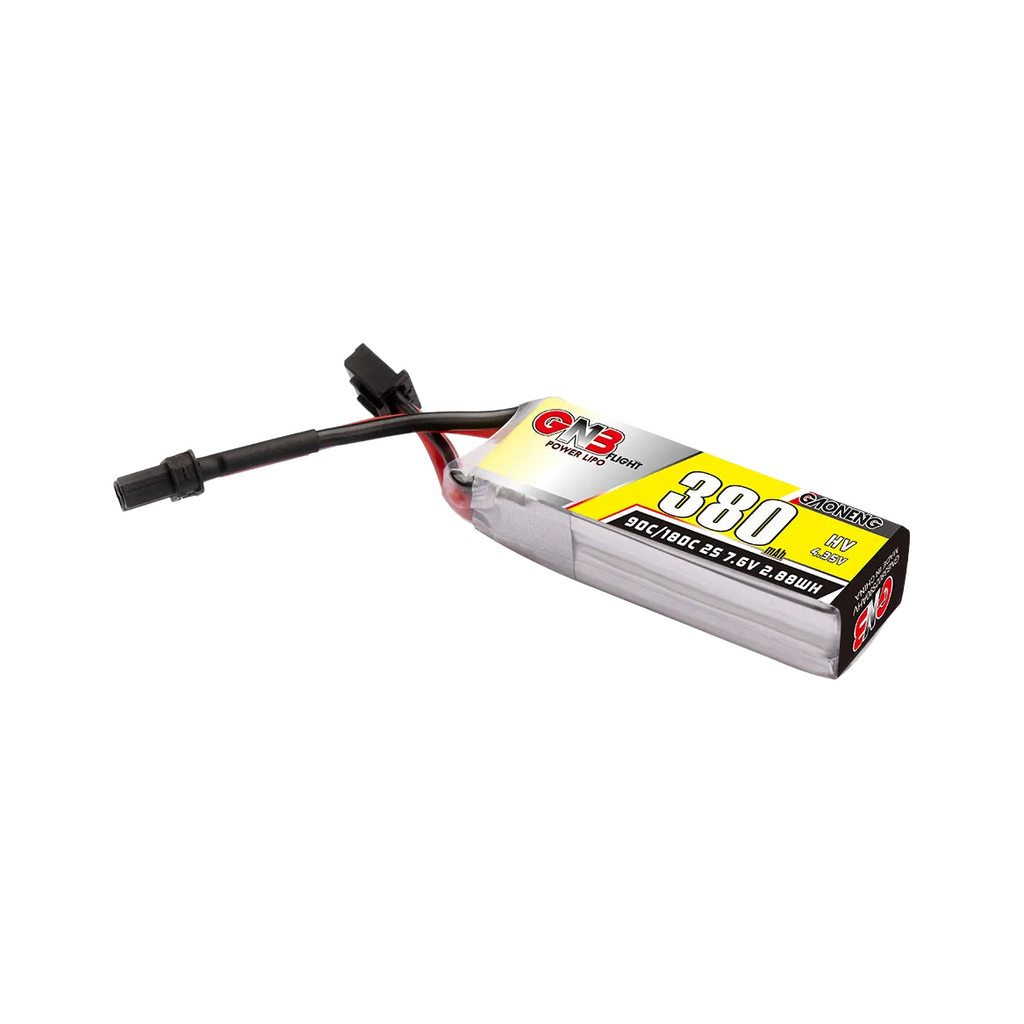 GNB 380mAh 7.6V 2S 90C XT30 LiHV Battery [DG]
