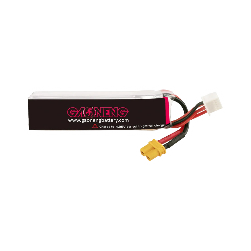 GNB 720mAh 15.2V 4S 100C XT30 LiHV Battery Long Type [DG]