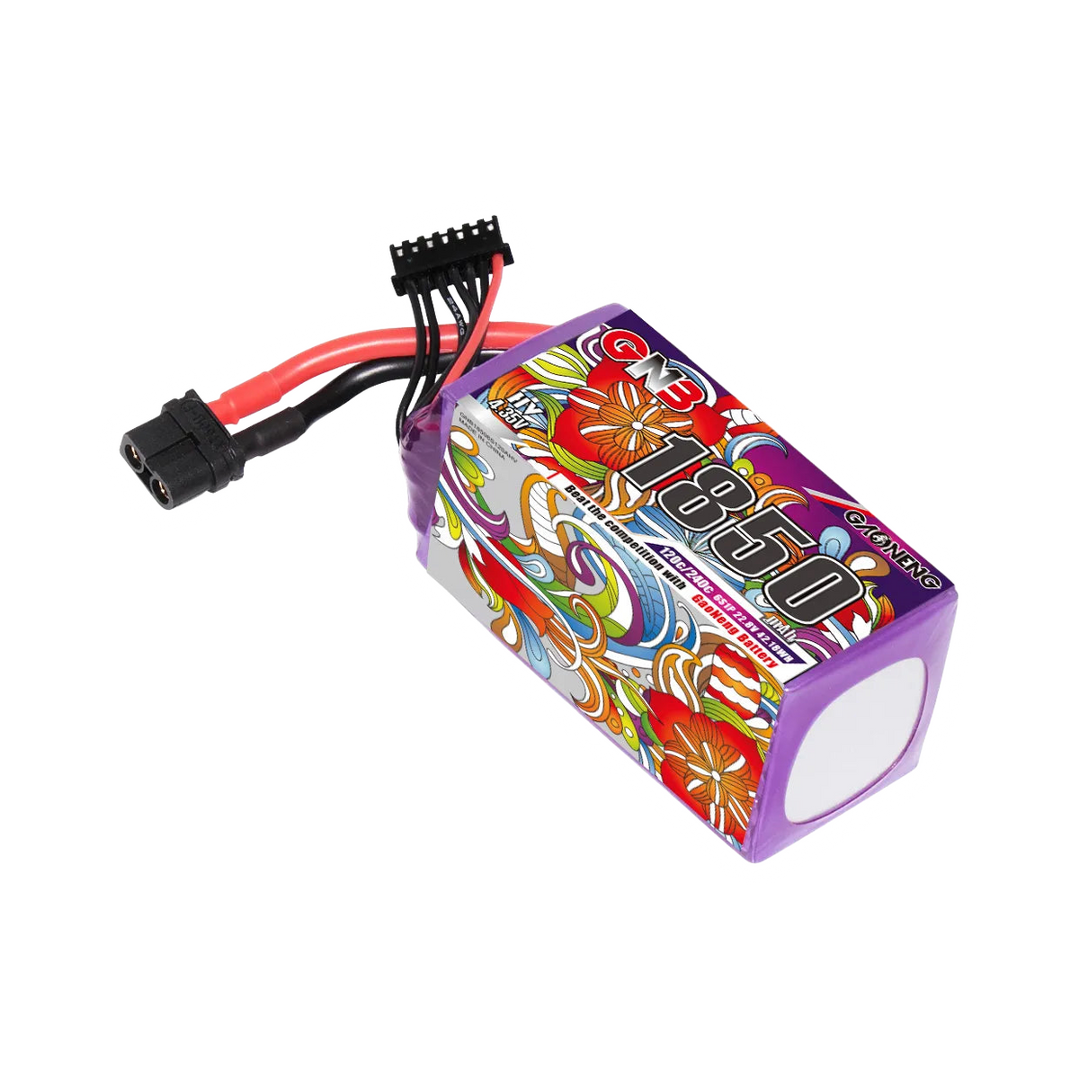 GNB 1850mAh 22.8V 6S 120C XT60 LiHV Battery [DG]