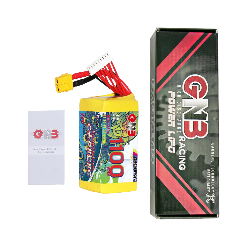 GNB 1100mAh 30.4V 8S 160C XT60 LiHV Battery [DG]