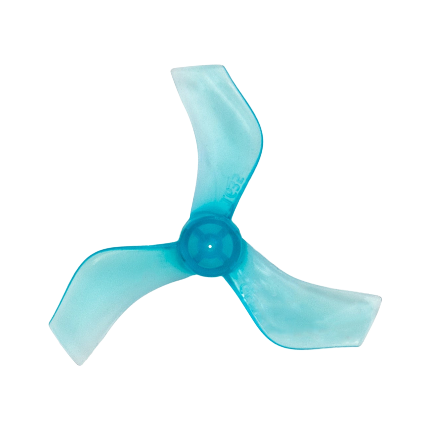 Gemfan 1635-3 40mm 1.6" 3-Blade Whoop Propeller 1.5mm Shaft Single Hole (4CW + 4CCW)
