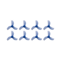 Gemfan 35mm 1.4" 3-Blade Durable Propeller - 1mm Shaft (4CW + 4CCW)