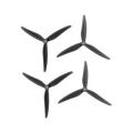 Gemfan 7535 Cinelifter 3-Blade Propeller Polycarbonate (2CW+2CCW)