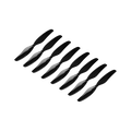 Gemfan 75mm 3" 2-Blade Toothpick Propeller - 1mm/1.5mm Shaft (4CW + 4CCW) - transparent product image 1