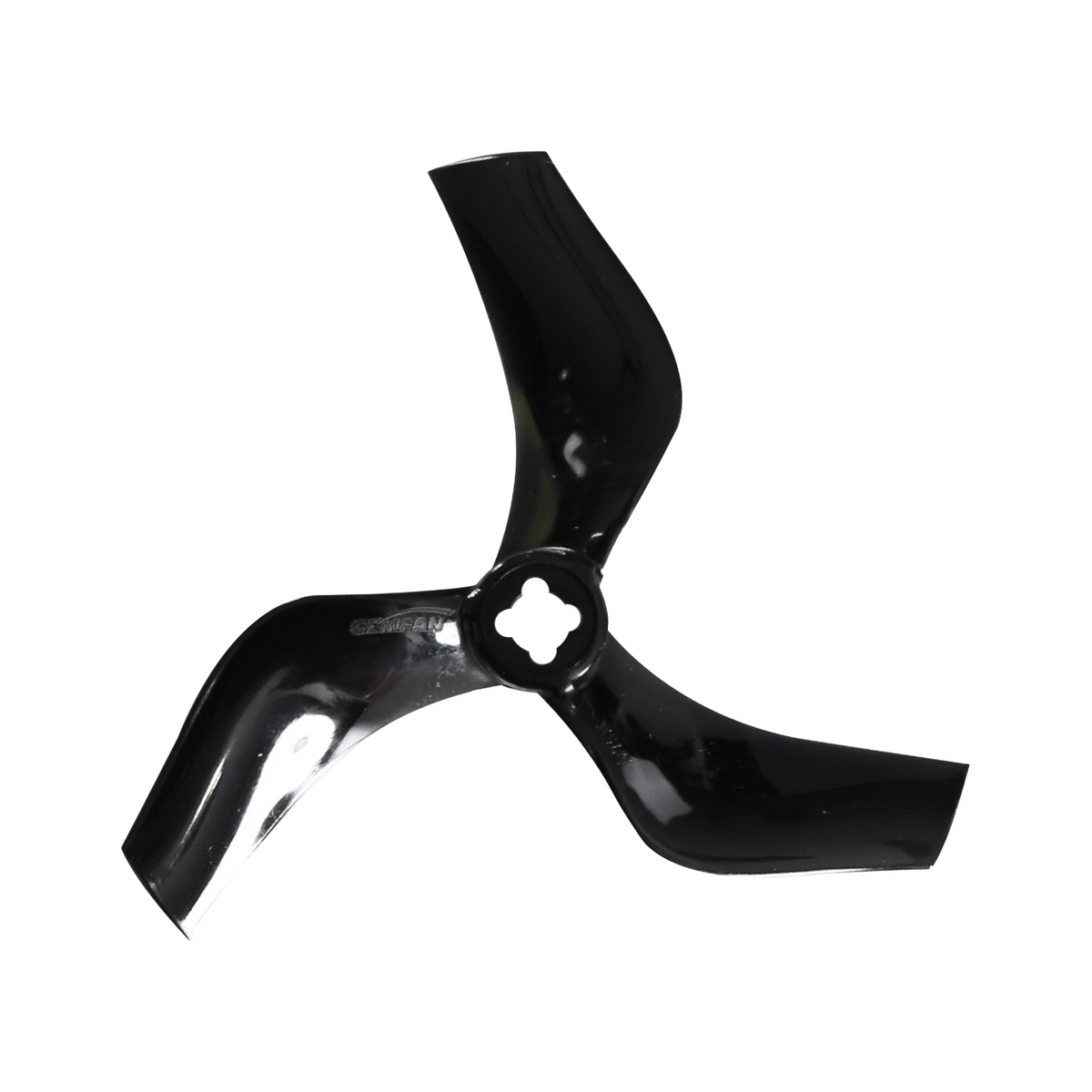 Gemfan D75 75mm 3" Ducted 3-Blade Propellers w/M5 Adapters - 1.5mm Shaft (2CW + 2CCW)