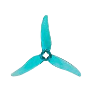 Gemfan Hurricane 3520 3.5" 3 Blade Propellers w/M5 Adapters - 1.5mm Shaft  (2CW + 2CCW)