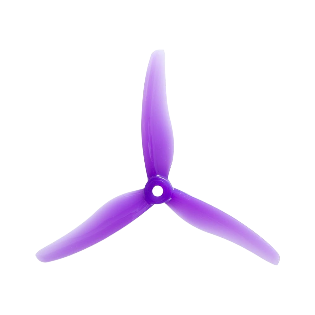 Gemfan Hurricane Durable Tri Blade 51433 Propellers  (2CW + 2CCW)