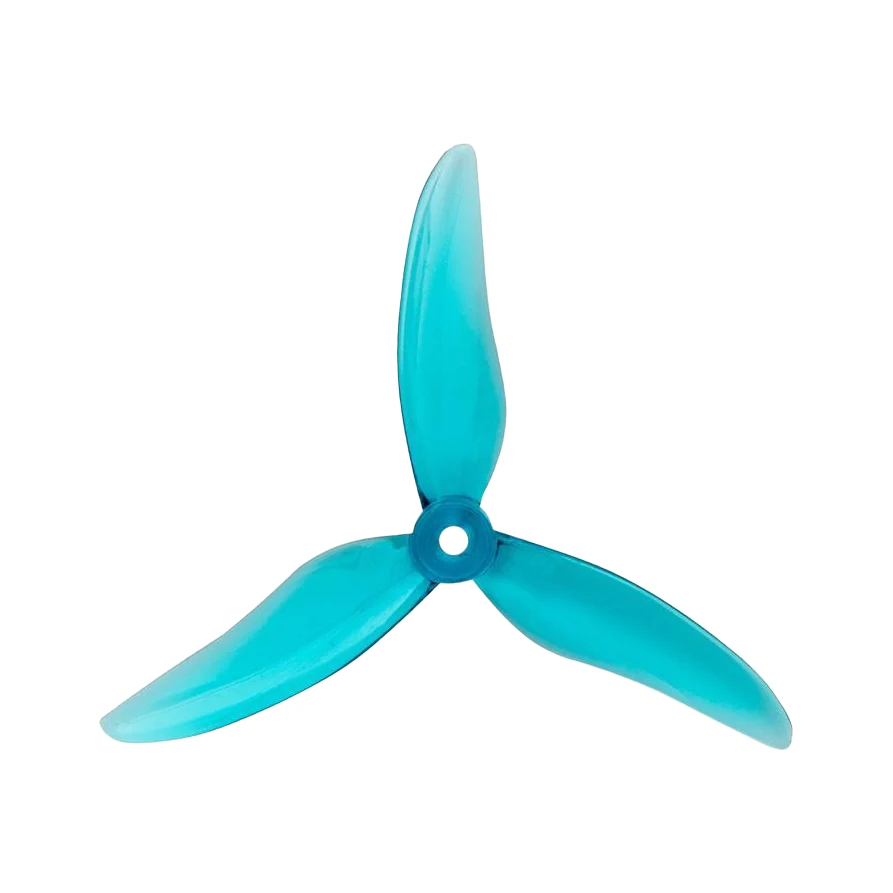 Gemfan Hurricane Durable Tri Blade 51499 Propellers CW/CCW 1 Pack (4 Pieces) transparent dark mode product image 1
