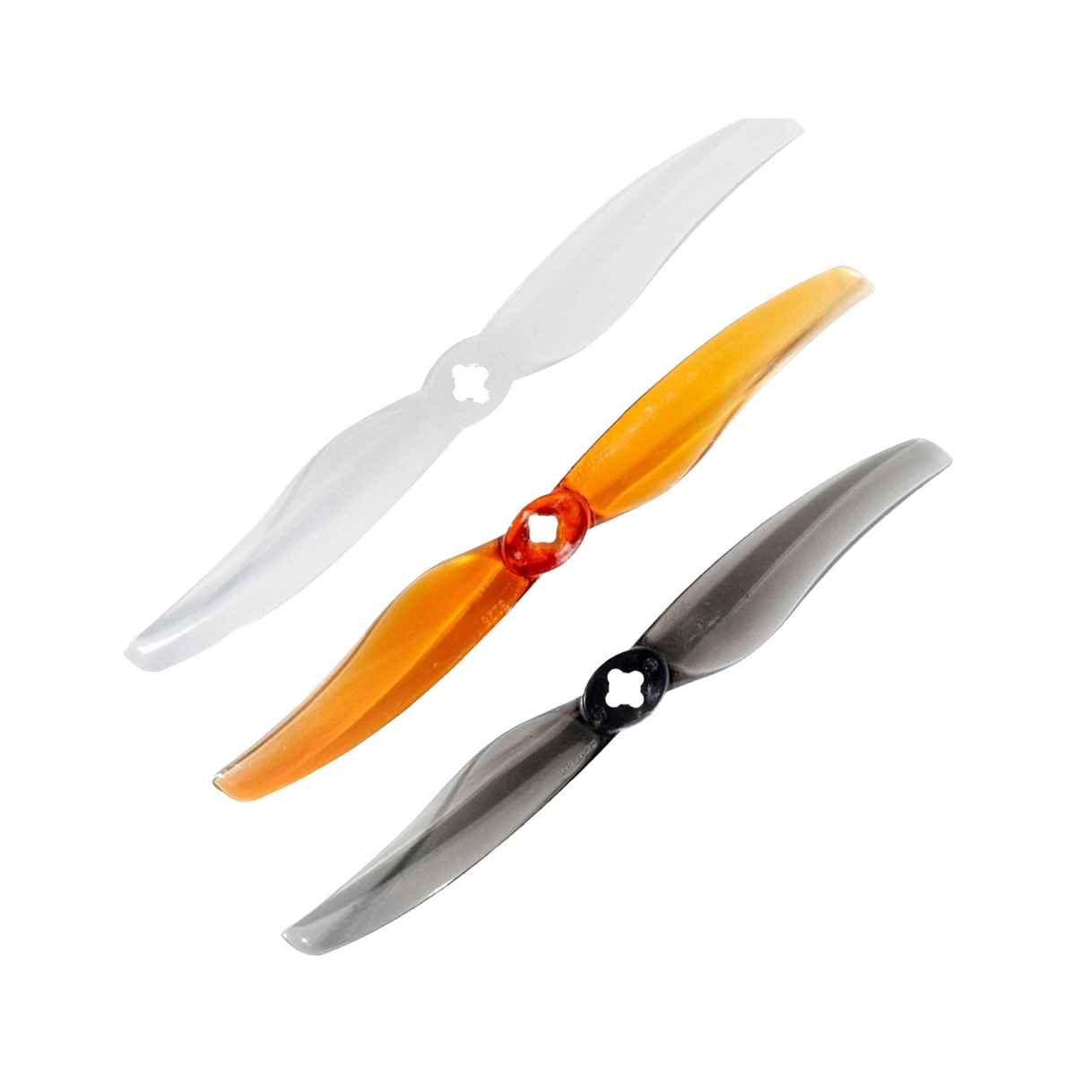 Gemfan LR 5126 5.1" Durable 2 Blade Propeller w/M5 Adapters - 1.5mm Shaft (2CW + 2CCW)