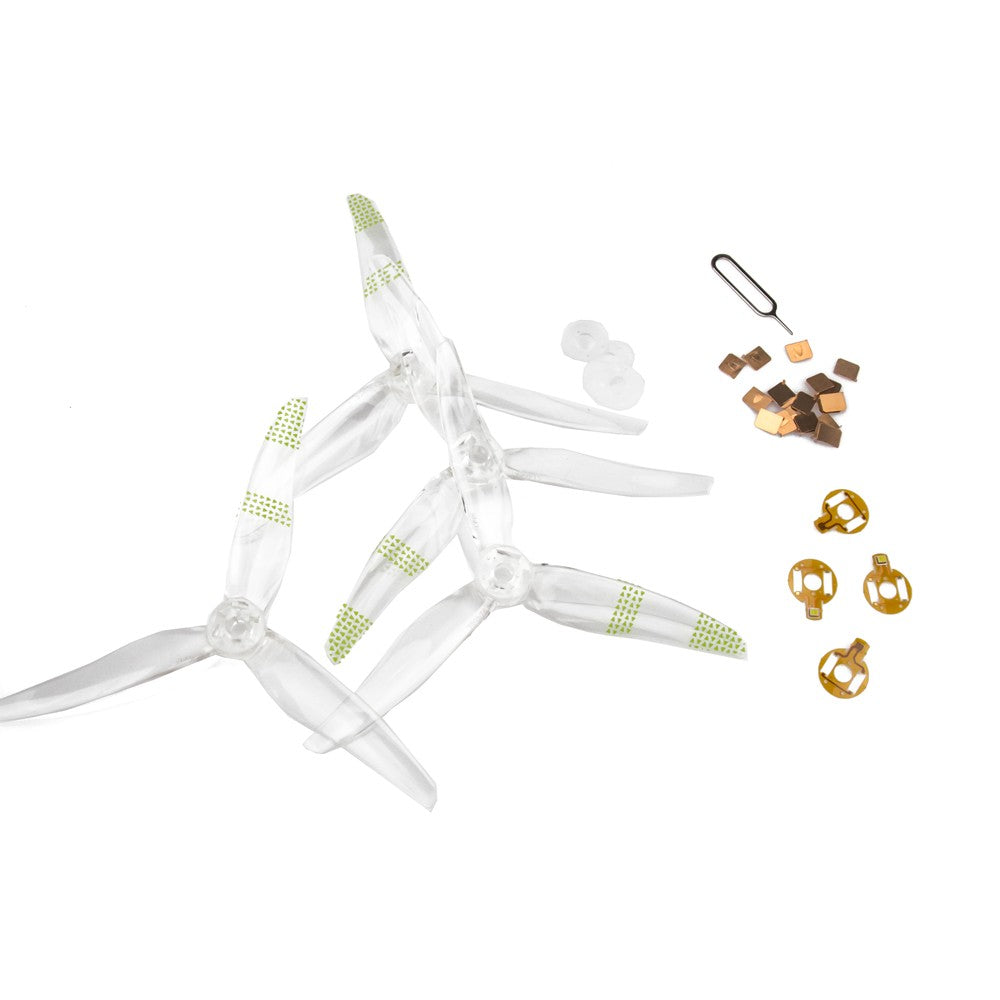 Gemfan Moonlight v2 51466 3-Blade LED Propeller (2CW + 2CCW)