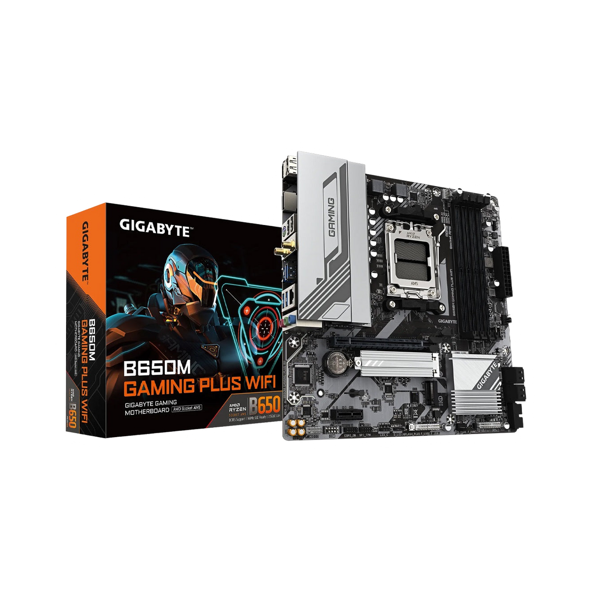 Gigabyte B650M Gaming Plus WiFi Motherboard GA-B650M-GAMING-PLUS-WIFI [PC]