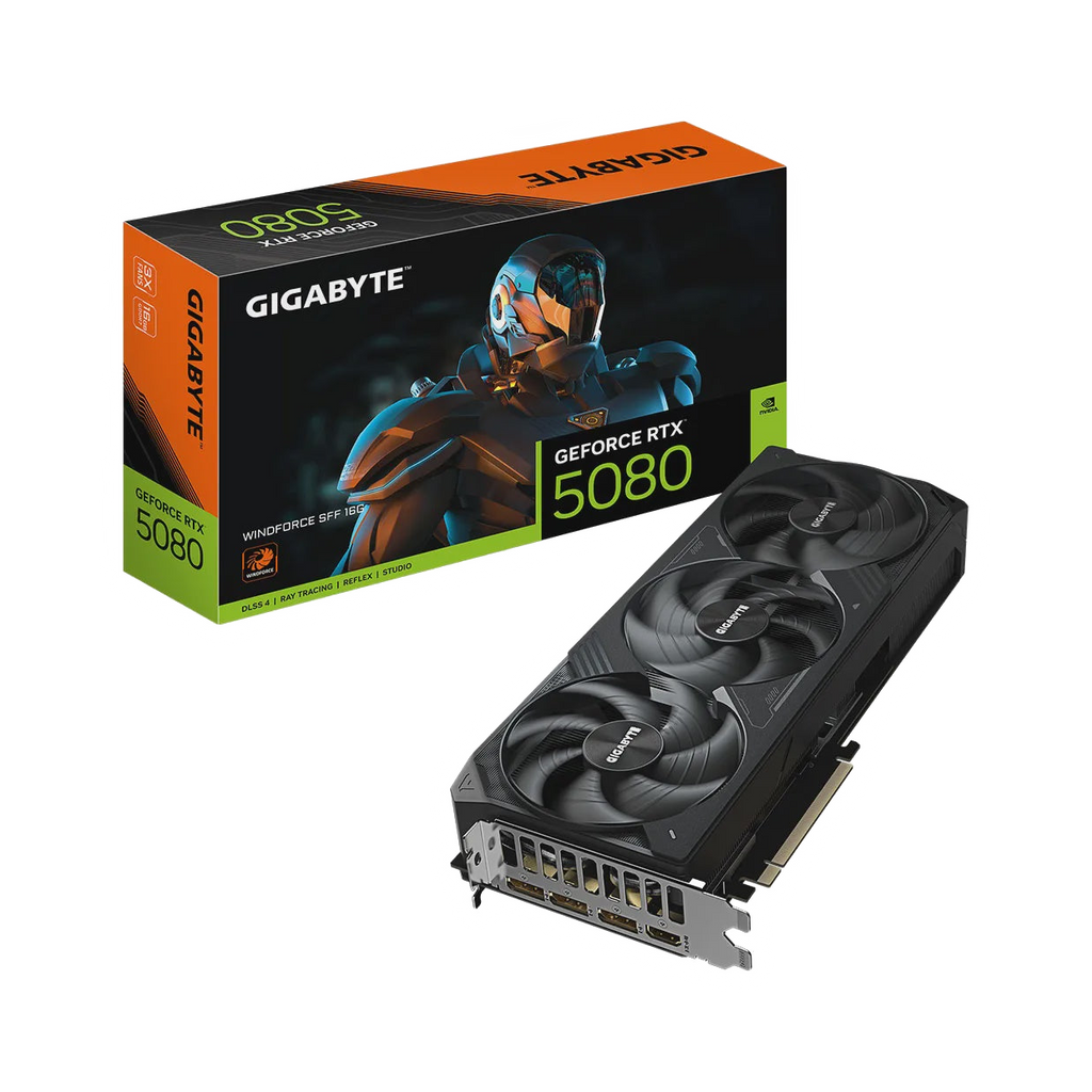 Gigabyte GeForce RTX 5080 WINDFORCE 16GB GDDR7 Video Card [PC]