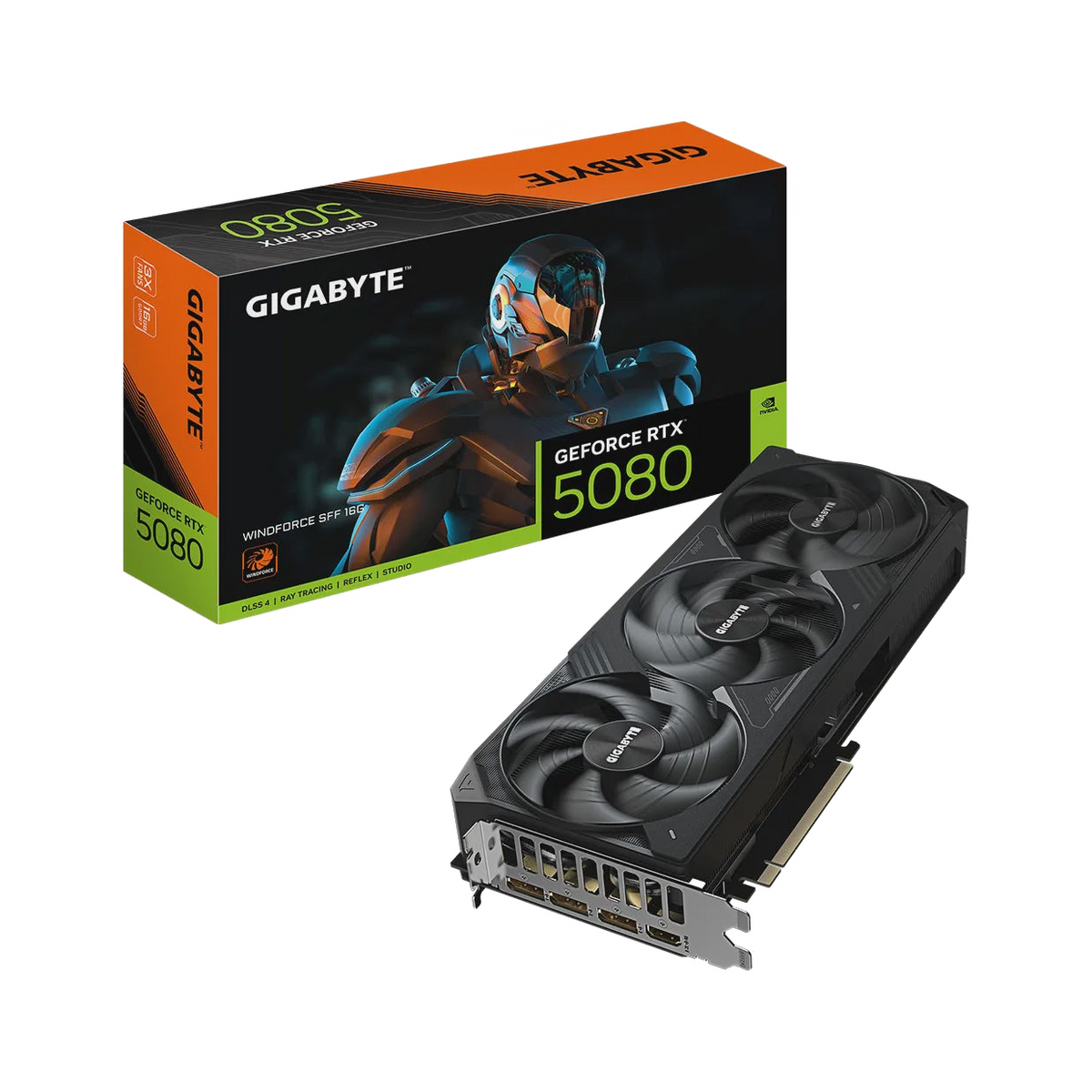 Gigabyte GeForce RTX 5080 WINDFORCE 16GB GDDR7 Video Card [PC]