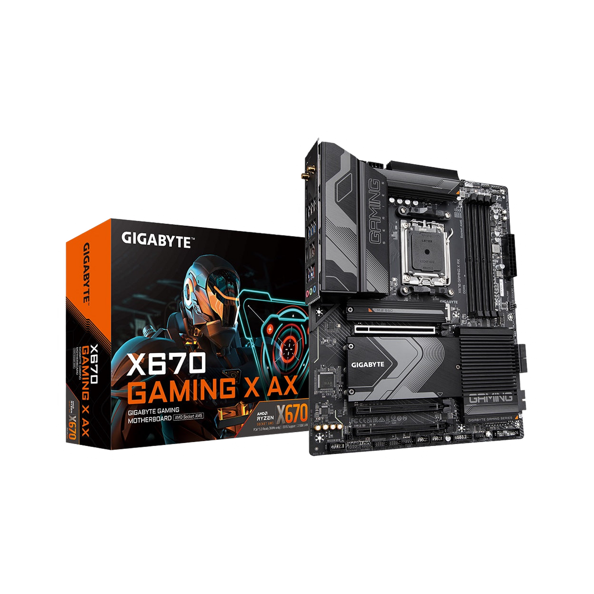 Gigabyte X670 Gaming X AX DDR5 Motherboard X670-GAMING-X-AX [PC]