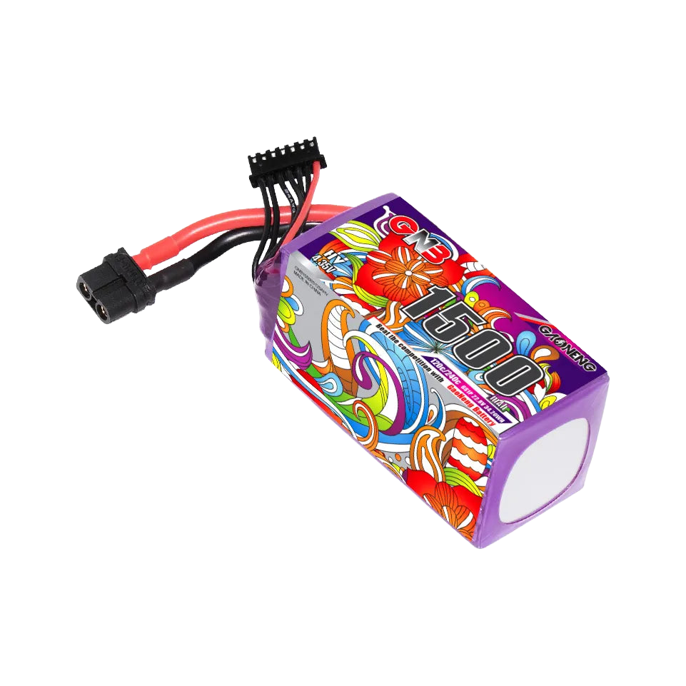 GNB 1500mAh 22.8V 6S 120C XT60 LiHV Battery [DG]