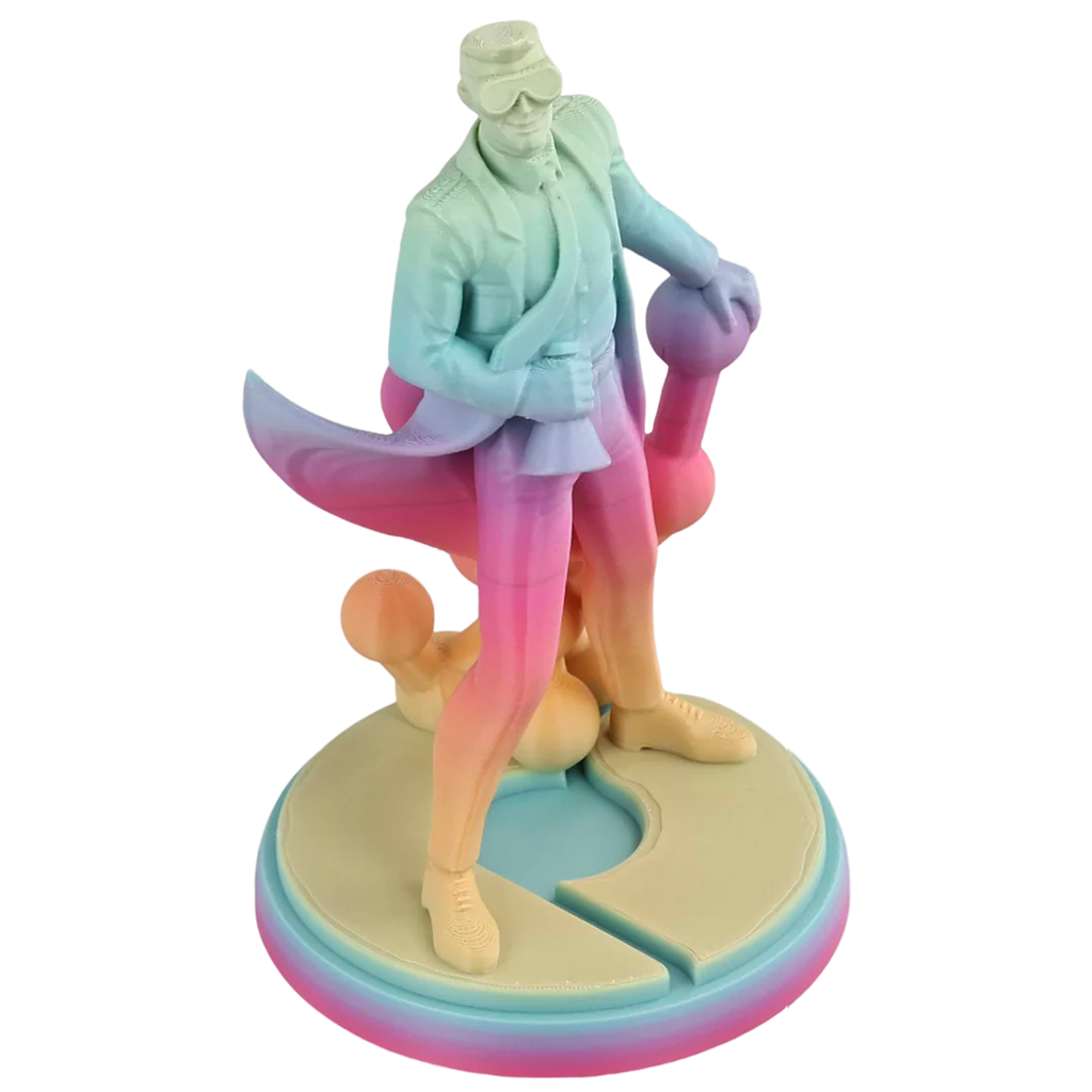 Polymaker Panchroma Gradient Satin Rainbow PLA 1.75mm Filament 1kg