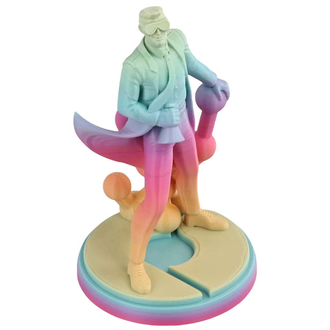 Polymaker Panchroma Gradient Satin Rainbow PLA 1.75mm Filament 1kg