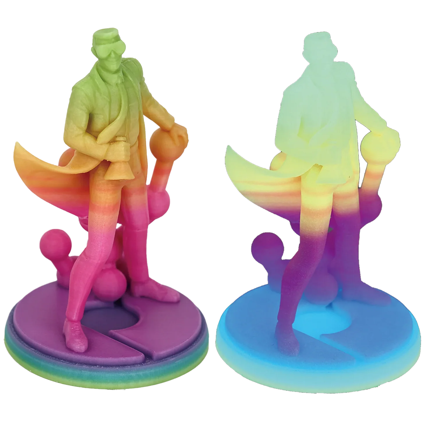 Polymaker Polylite PLA Luminous Rainbow 1.75mm 1kg