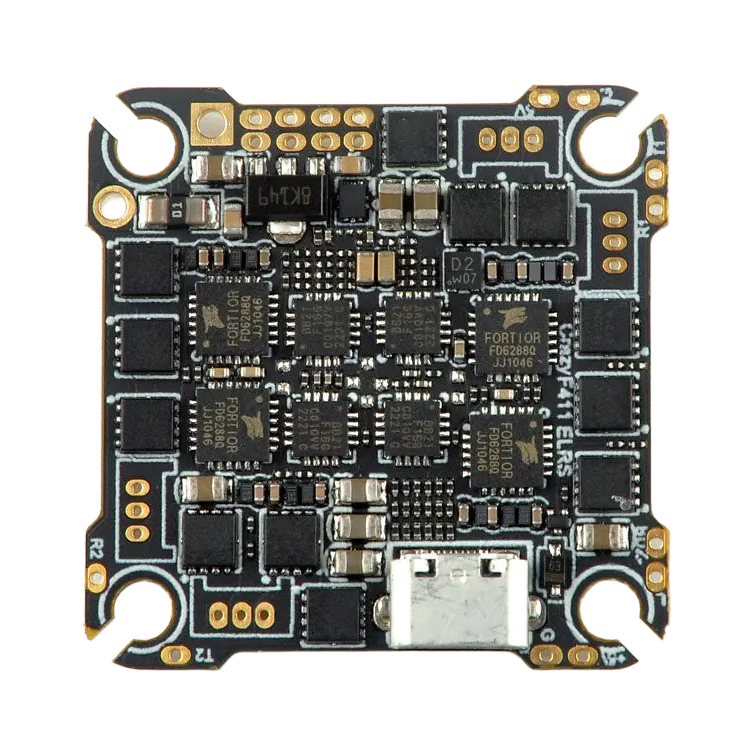 Happymodel CrazyF411 ELRS AIO 4in1 BMI270/ICM42688-P Flight controller