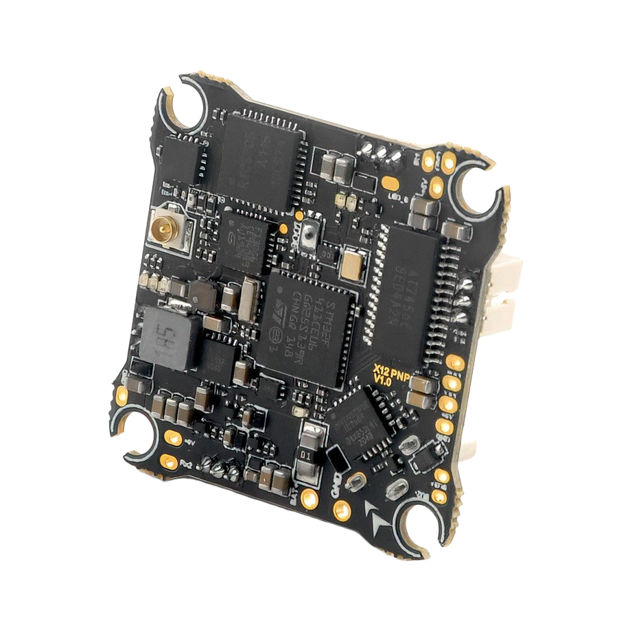 Happymodel X12 AIO 5-in-1 Board - ICM42688-P F4 FC + 12A ESC w/ ELRS Receiver
