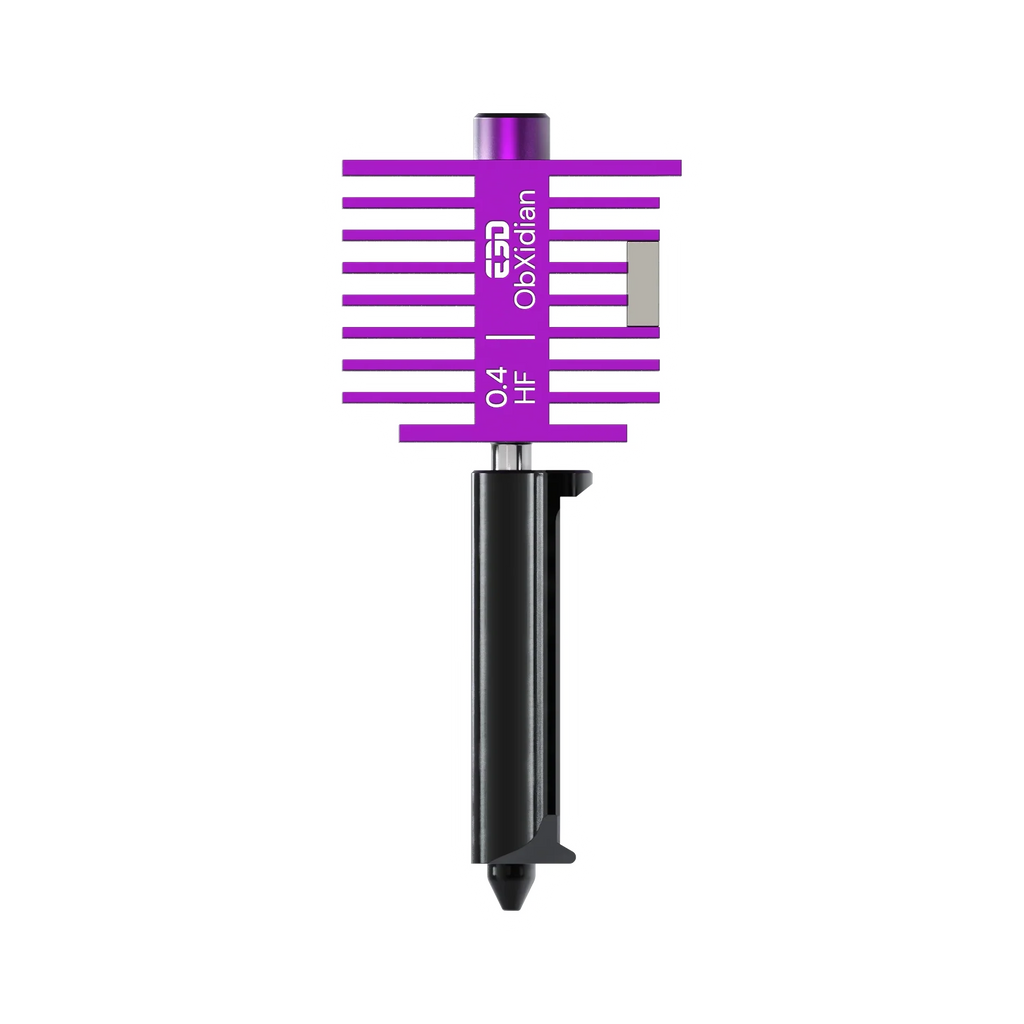 High Flow ObXidian HotEnd for Bambu Lab A1 and A1 Mini — transparent dark-mode product image