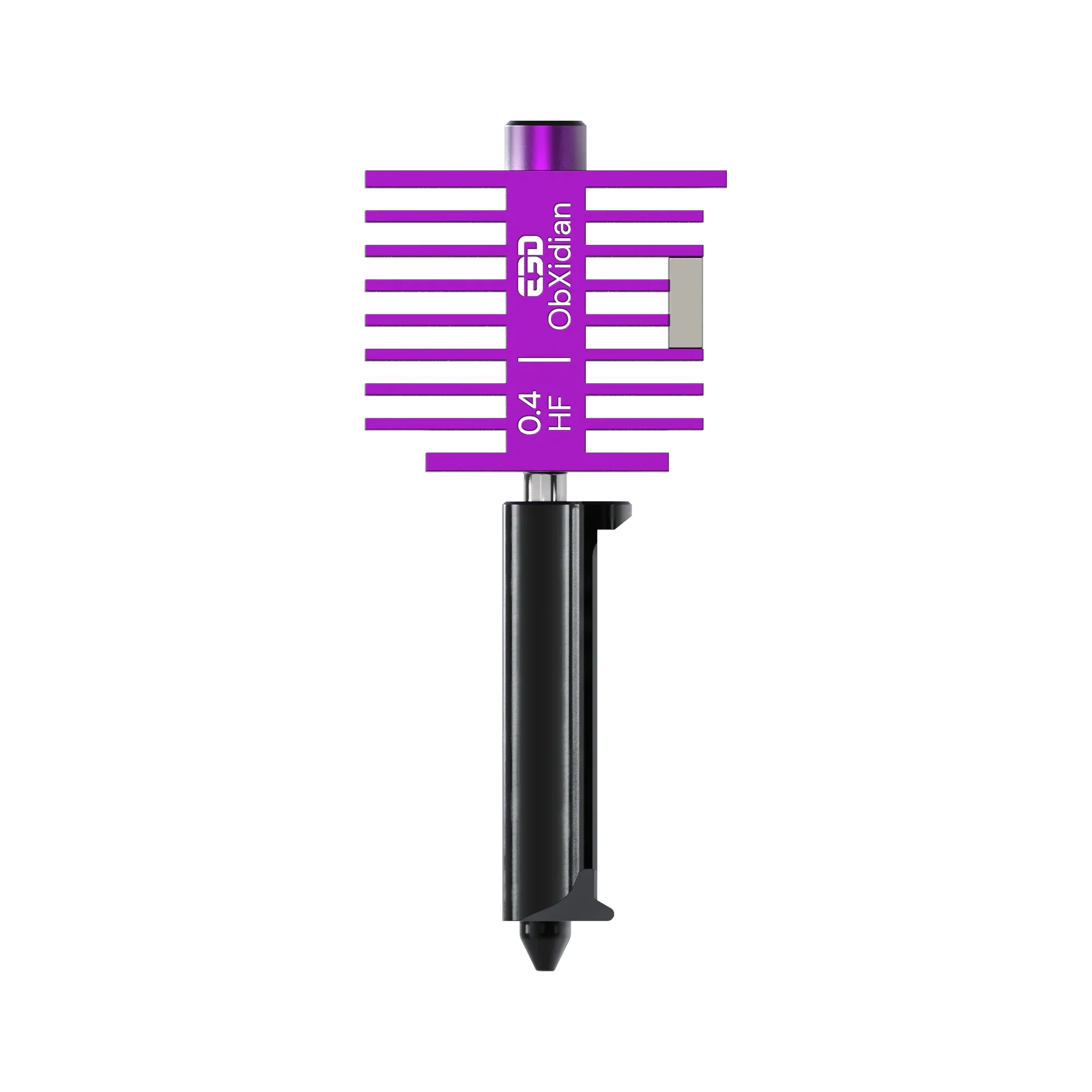 High Flow ObXidian HotEnd for Bambu Lab A1 and A1 Mini — transparent dark-mode product image