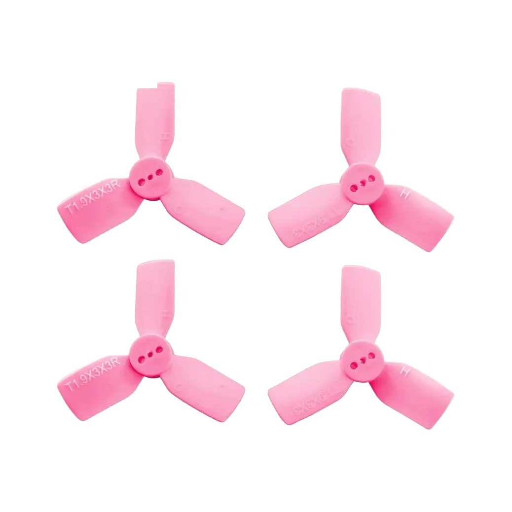 HQProp T1.9 pink propellers - transparent dark mode image 2