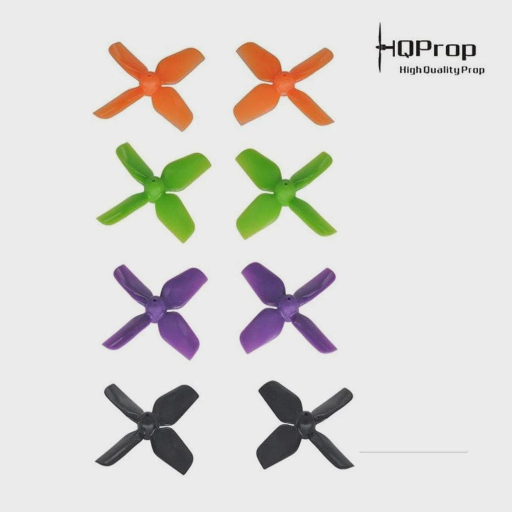HQProp 1.2x1.3x4 Micro Whoop Propellers 0.8mm Shaft (2CW+2CCW)