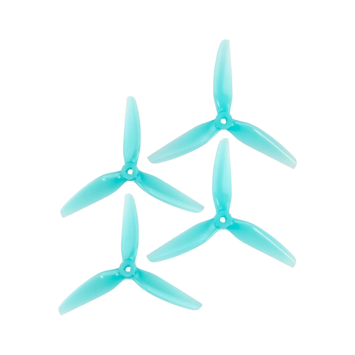 HQ Prop 5.5X3.5X3 Light Blue propellers — dark-mode product image