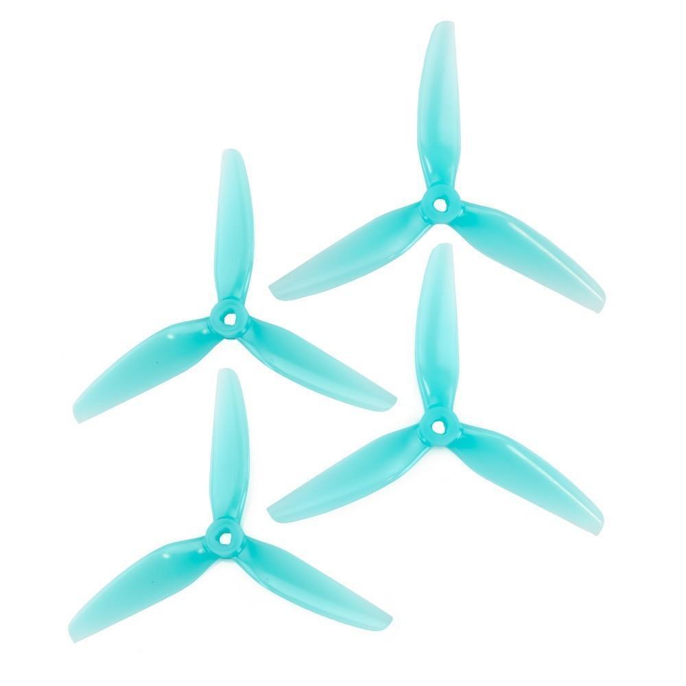 HQ Prop 5.5X3.5X3 Propellers 1 Pack (4 Pieces) Light Blue