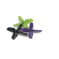HQProp 1.2X1.2X4 micro propellers - transparent dark mode image