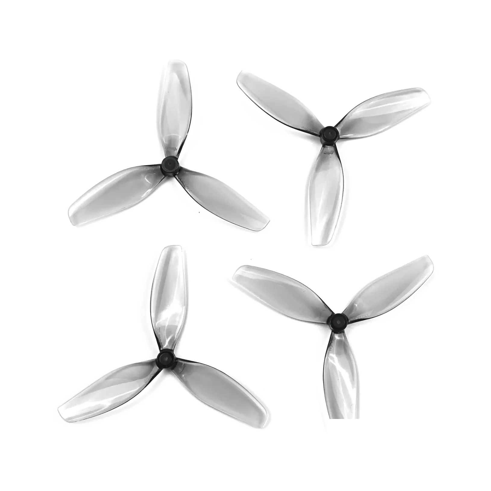 HQProp 2.4x0.9x3 propellers — transparent dark-mode product image 1