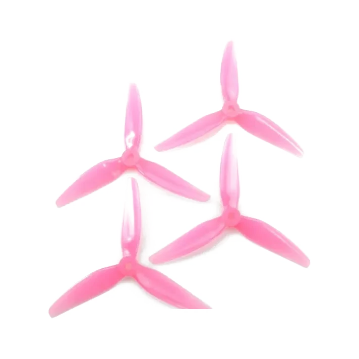HQProp 5.1X4.6X3 Light Pink propellers — dark-mode product image