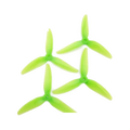 HQProp 5X5X3V1S Light Green propellers — dark-mode product image